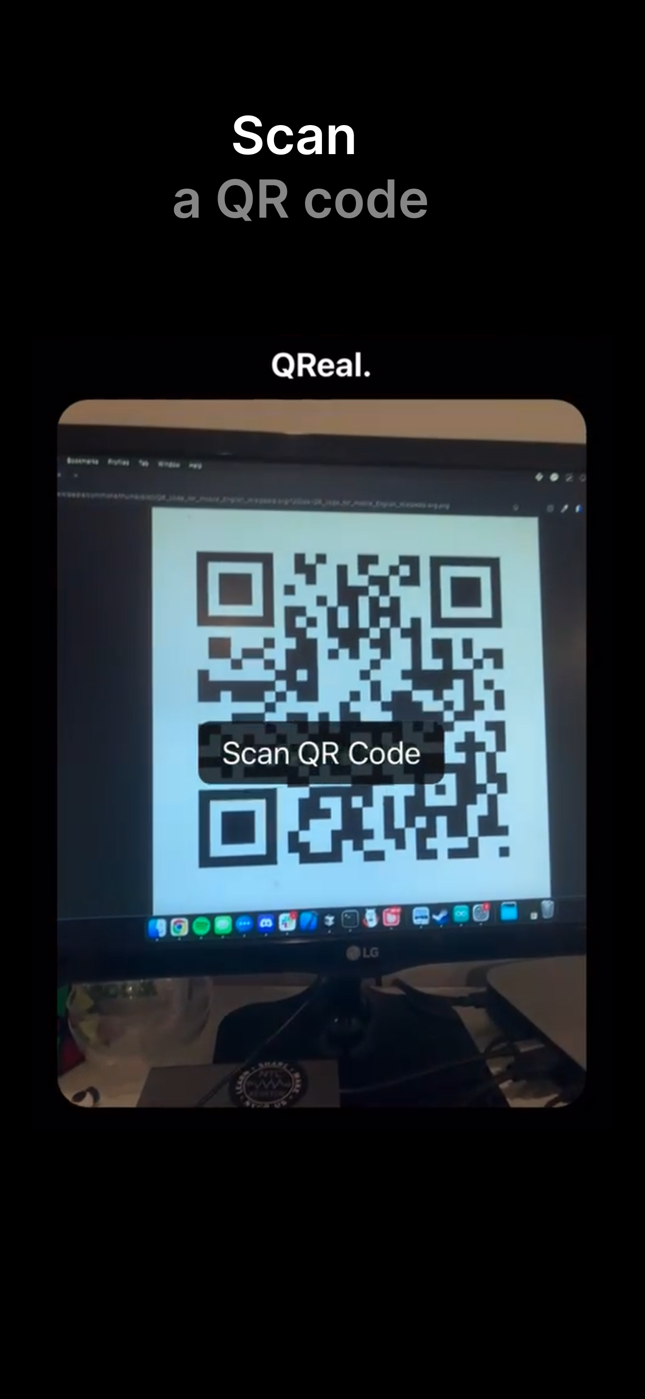 Login screen